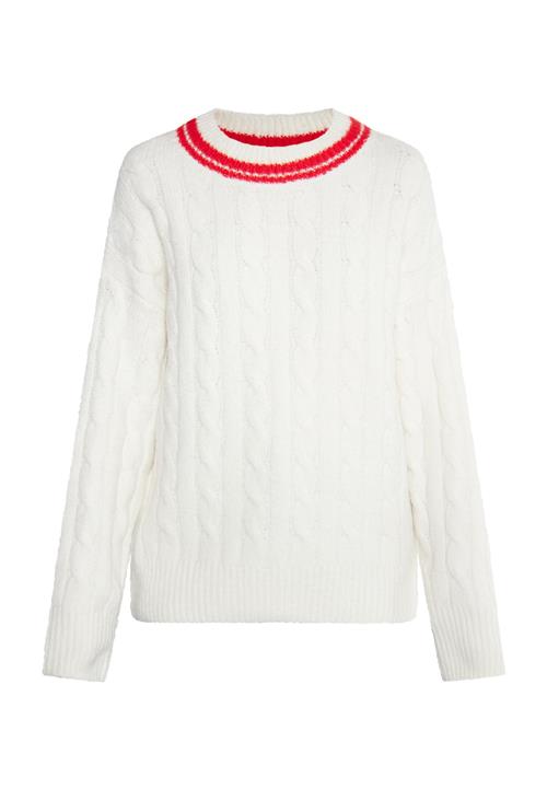 DreiMaster Maritim Pullover  rød / hvid