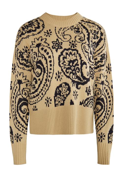 usha FESTIVAL Pullover 'Rakata'  beige / sort