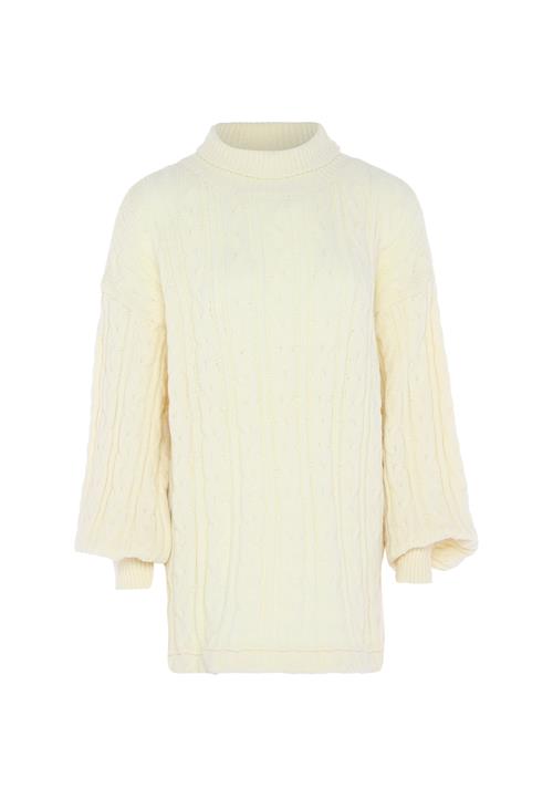 aleva Pullover i overstørrelse  pastelgul