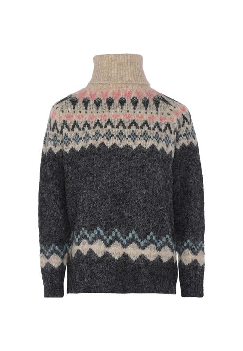 Jalene Pullover  beige-meleret / turkis / grå-meleret / laks