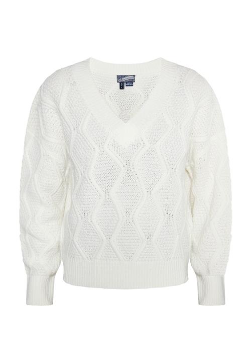 DreiMaster Vintage Pullover  hvid