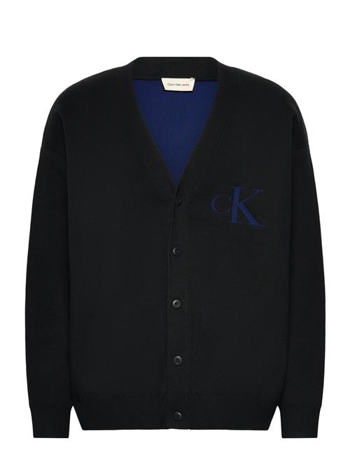 Calvin Klein Jeans | Ls Cttn Cashmere 3D Logo Cardiga | L