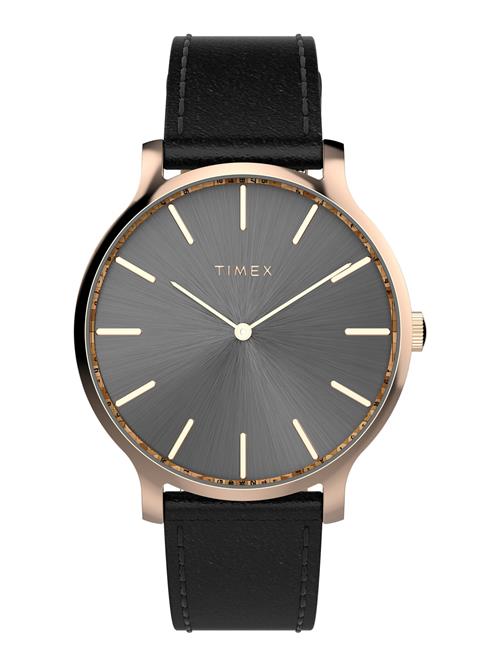 TIMEX Analogt ur 'Transcend'  rosa guld / sort