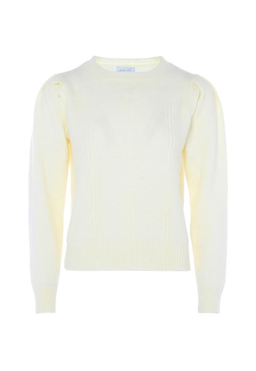 BLONDA Pullover  uldhvid
