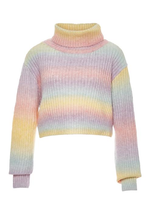 Sidona Pullover  lyseblå / gylden gul / lilla / lyserød