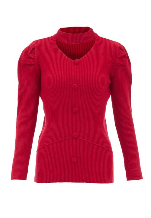 caneva Pullover  brandrød