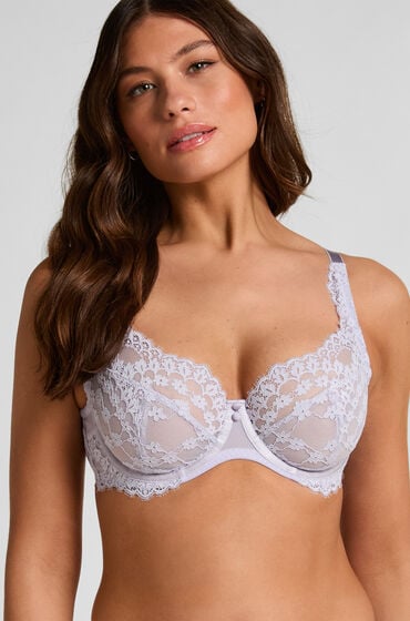 Hunkemöller Ikke-formstøbt bøjle-bh Daisy Lilla