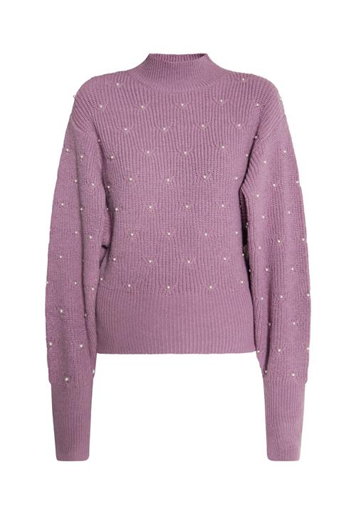 faina Pullover 'Caneva'  lysviolet / perlehvid