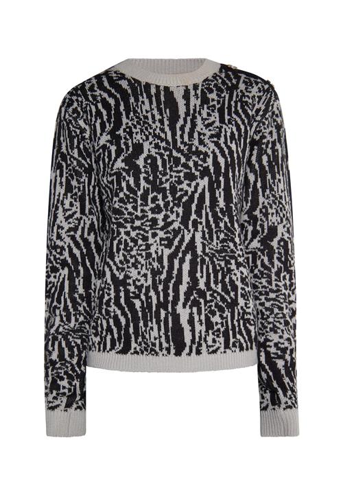 faina Pullover  grå / sort