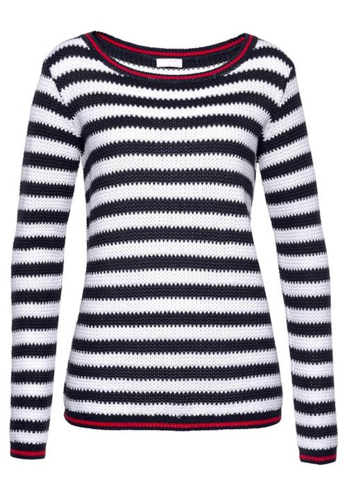 CHEER Pullover  rød / sort / hvid