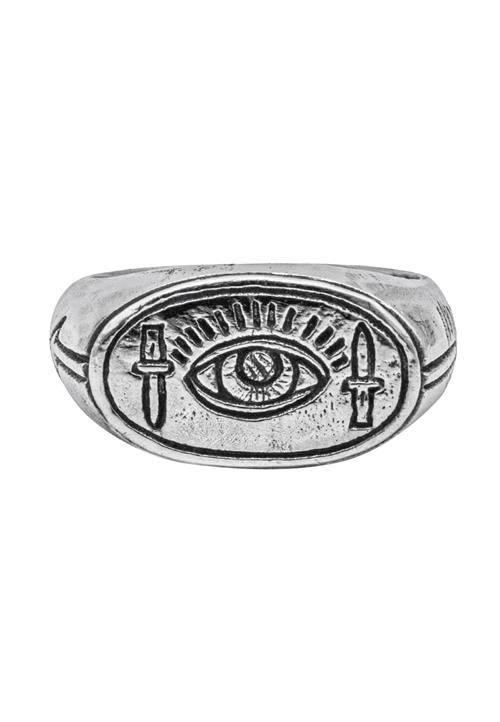 Haze&Glory Ring 'Evil Eye'  sølv