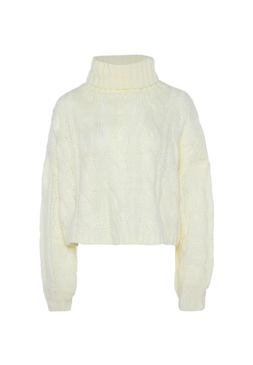 BLONDA Pullover  uldhvid