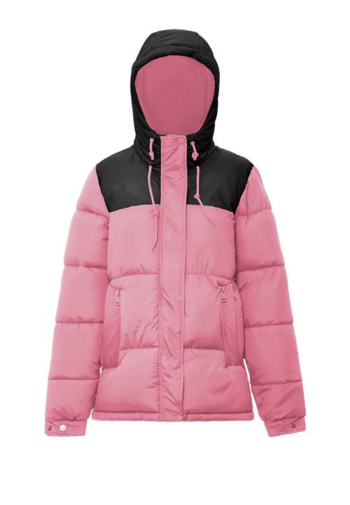 Libbi Vinterjakke  gammelrosa / sort