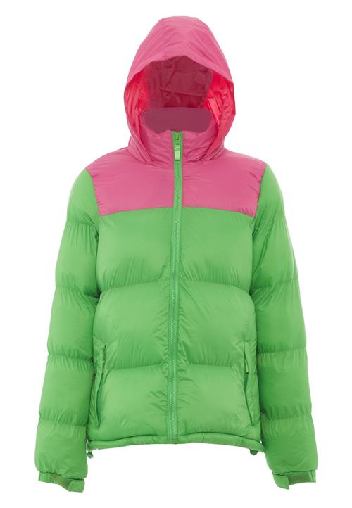 myMo ATHLSR Vinterjakke  lime / lys pink