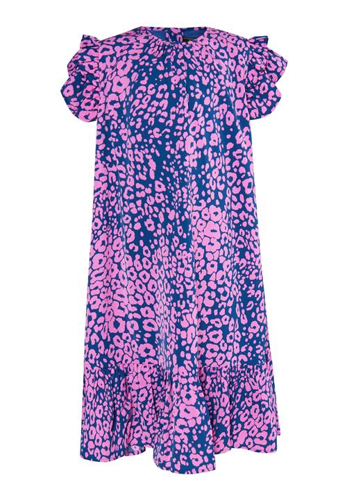 faina Kjole  marin / pink