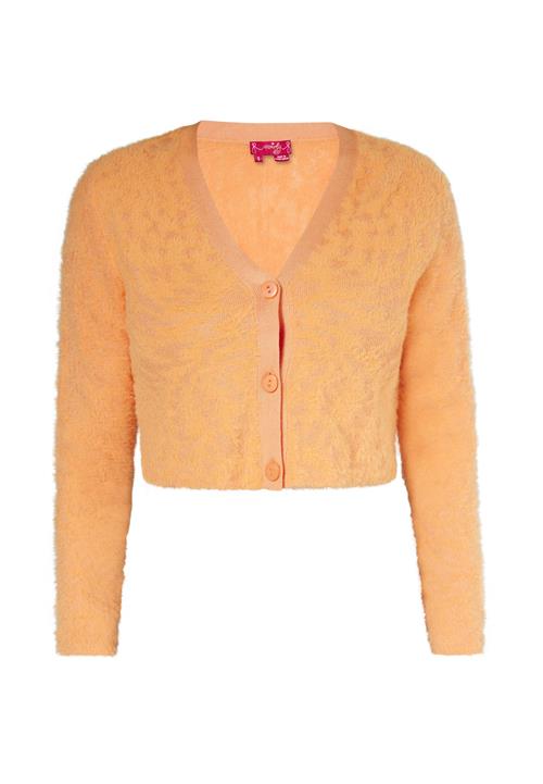 swirly Cardigan  orange