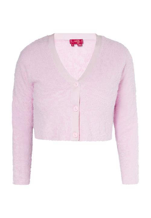 swirly Cardigan  lyserød