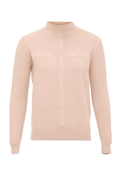 carato Pullover  guld / lyserød / transparent