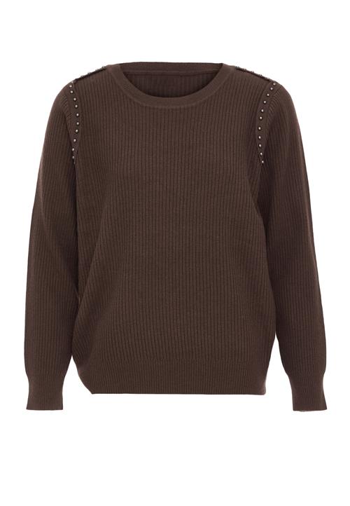 dulcey Pullover  mørkebrun