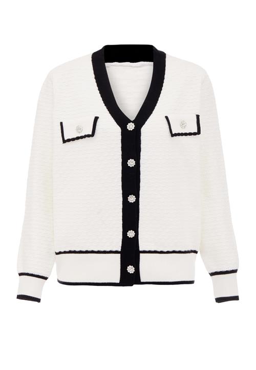 carato Cardigan  sort / hvid