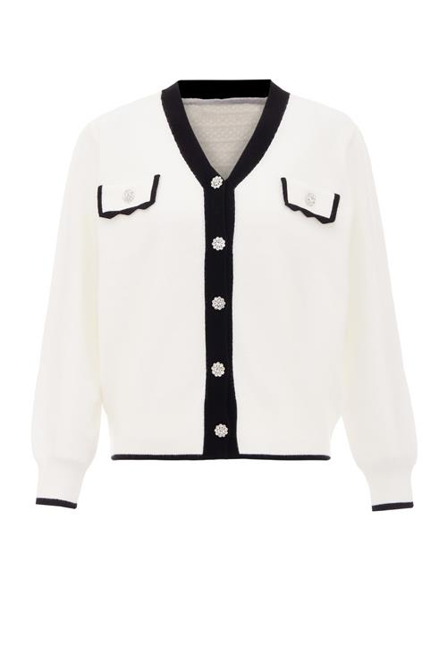 carato Cardigan  sort / hvid