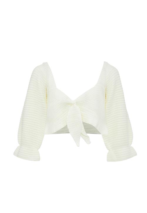 ebeeza Pullover  naturhvid