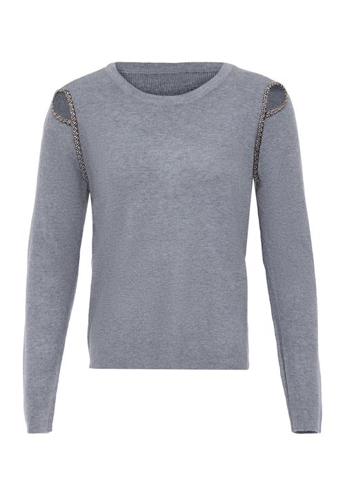 NAEMI Pullover  grå / mørkegrå