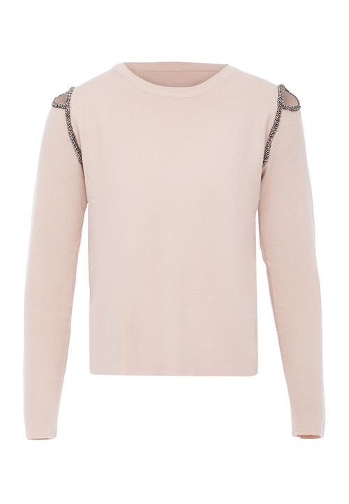 NAEMI Pullover  sølvgrå / rosé