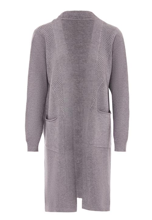 Jalene Cardigan  grå-meleret