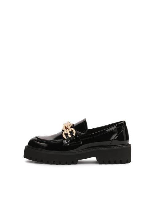 Se Kazar Slipper  guld / sort ved About You