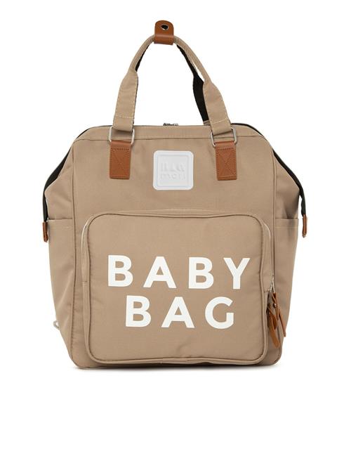 Bagmori Bletaske  lysebrun / hvid