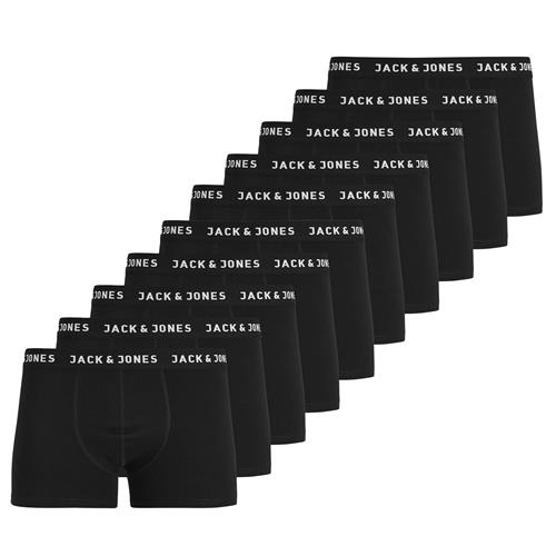 JACK & JONES Boksershorts  sort / hvid