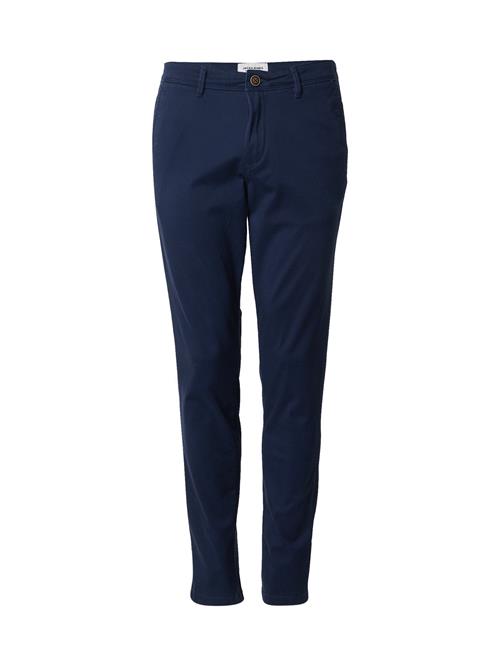 JACK & JONES Lærredsbukser 'JJIMarco JJBowie'  navy