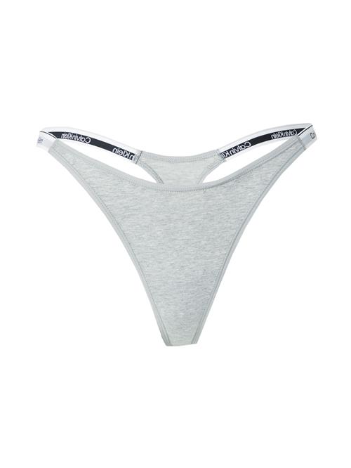 Calvin Klein Underwear String  grå / sort / hvid
