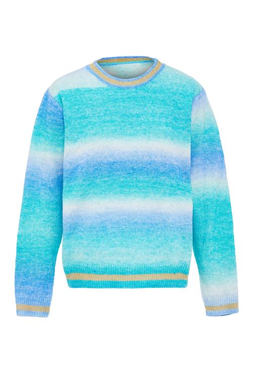 Sidona Pullover  blå / turkis / pastelblå / gylden gul