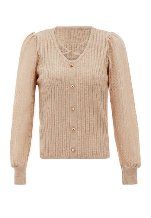 NAEMI Cardigan  beige-meleret