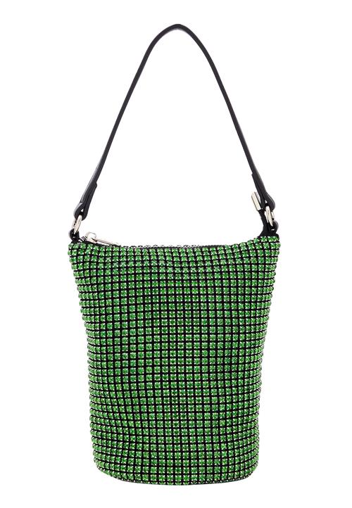 faina Skuldertaske  grøn / sort