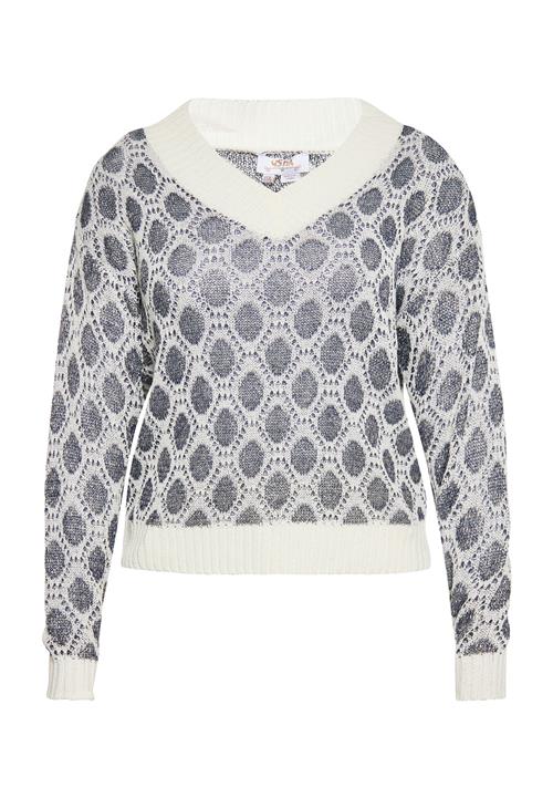 usha FESTIVAL Pullover  antracit / hvid