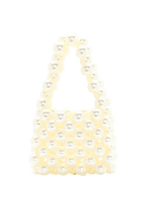 myMo at night Håndtaske  uldhvid