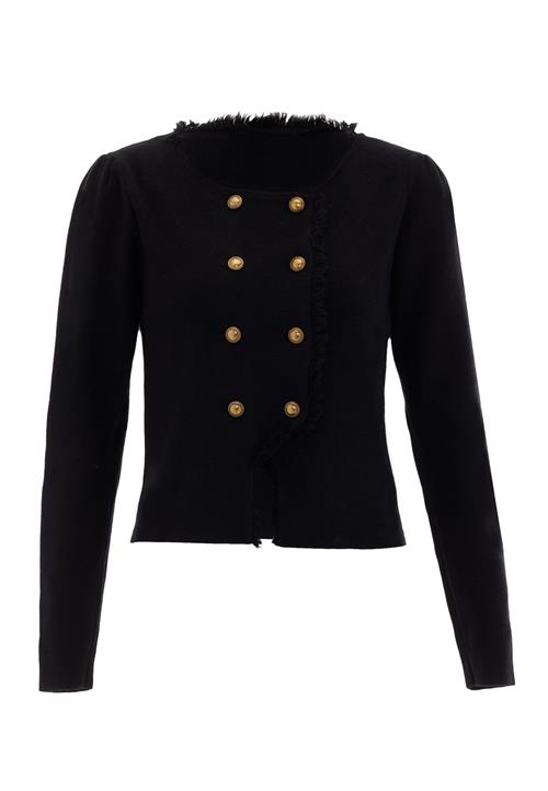 NAEMI Cardigan  guld / sort