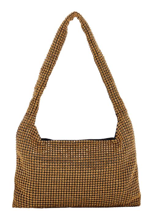 faina Skuldertaske  guld