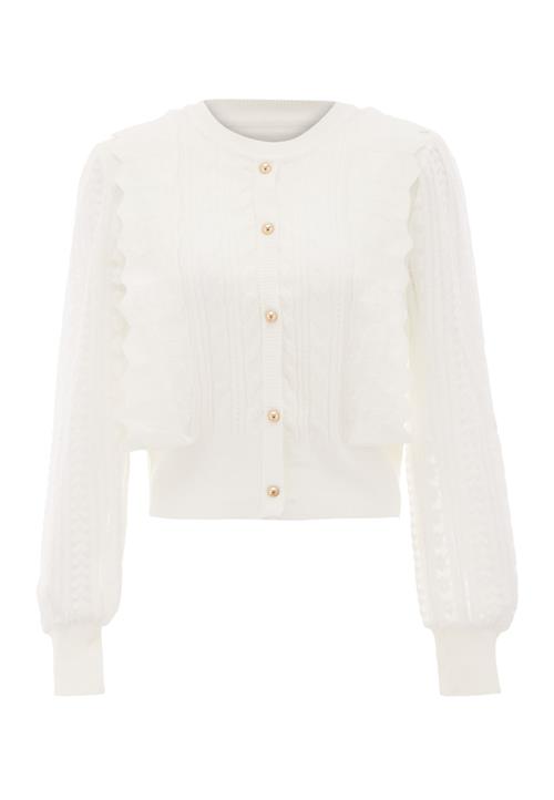 NAEMI Cardigan  hvid