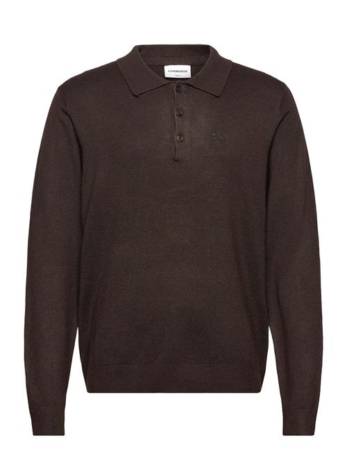 Lindbergh | Long Sleeve Knitted Poloshirt | M