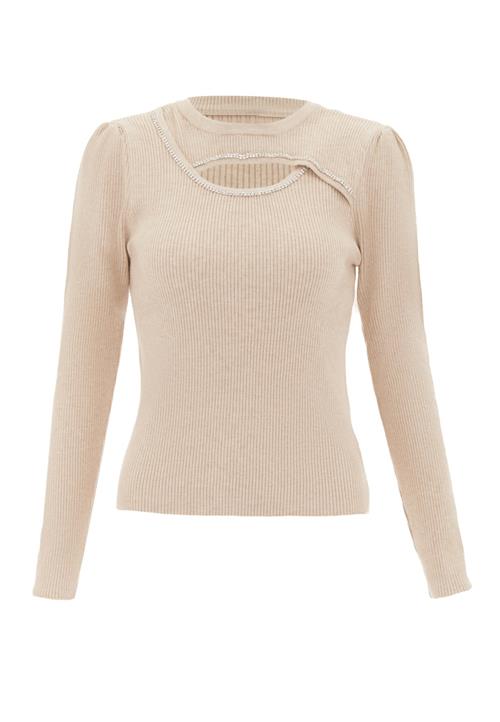 NAEMI Pullover  beige
