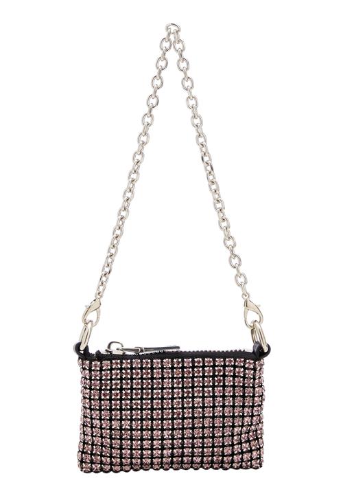 FELIPA Skuldertaske  lyserød / sort / sølv