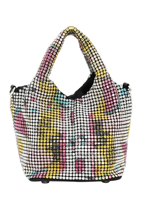 myMo at night Håndtaske  turkis / gul / pink / sort