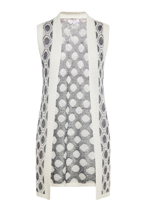 usha FESTIVAL Strikvest  marin / hvid