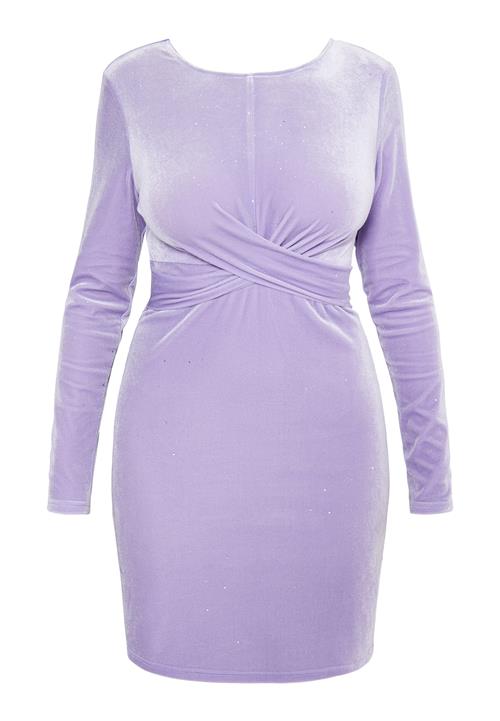 faina Kjole  lavendel