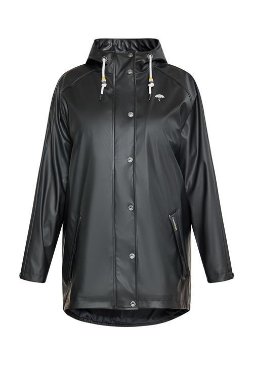 Schmuddelwedda Overgangsfrakke  sort / hvid