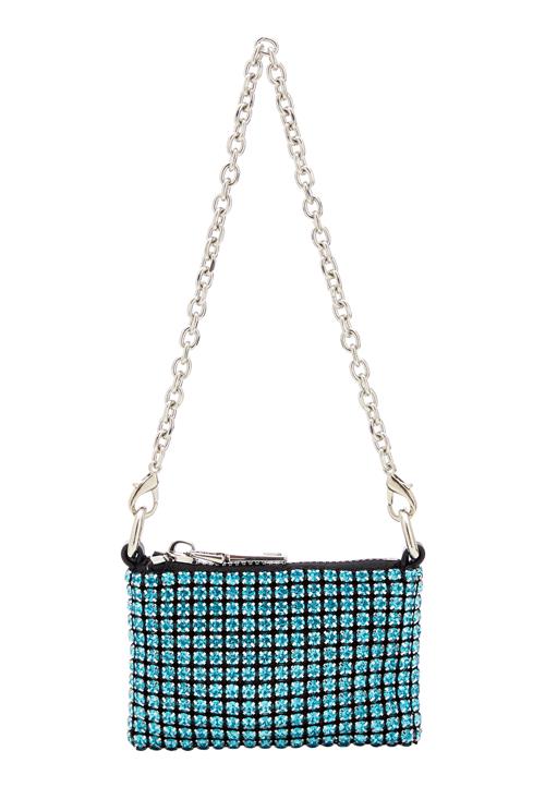 FELIPA Skuldertaske  aqua / sort